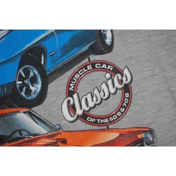 VTG General Motors Branded Muscle Car Classics of the 60s & 70s T-Shirt Large - Picture 2 of 9